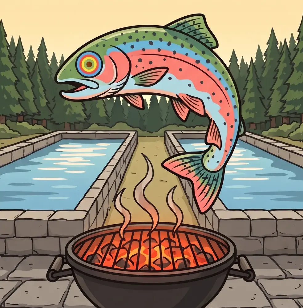 The Trout illustration
